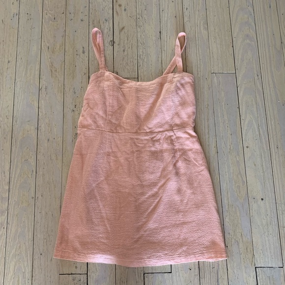 Free People Short N’ Sweet Solid Mini Dress - Picture 2 of 2